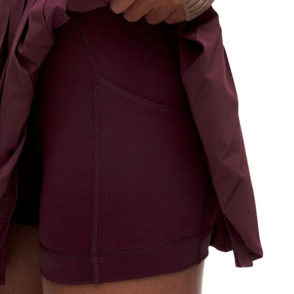 Lululemon Athletica Burgundy Tennis Skirt - Picture 11 of 11